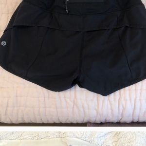 Black lululemon shorts